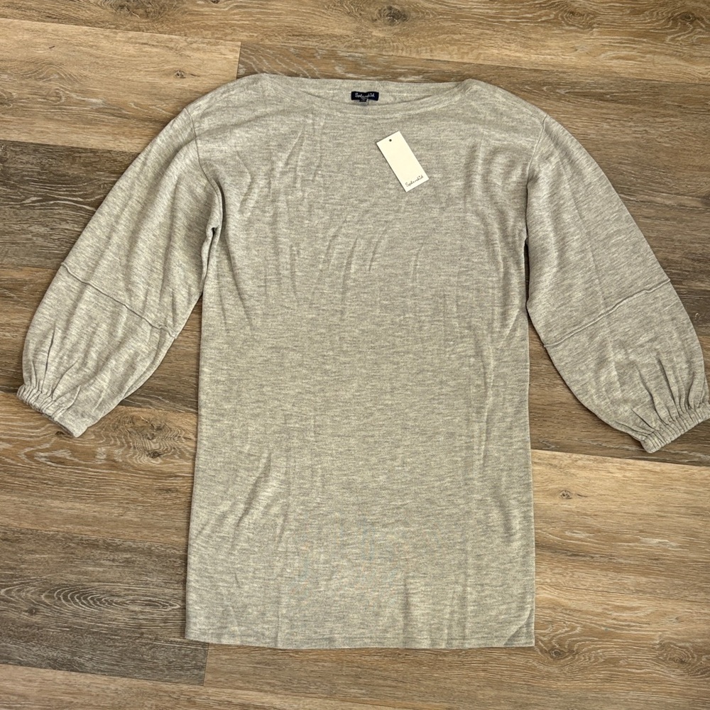 Splendid Heather Gray Long Sleeve Tunic NWT